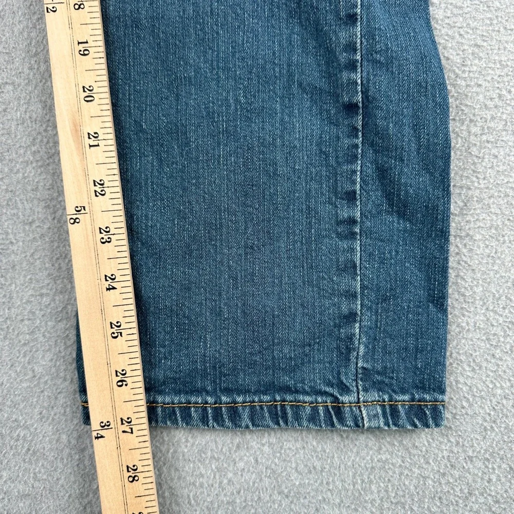 Levis Mens Jeans 36x29 Blue 514‎ Straight Fit WaterLess Denim 00514-0403